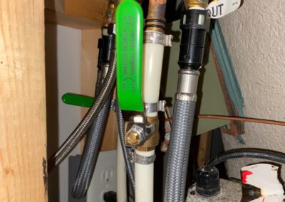 Plumbing system installation